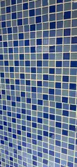 Ocean Blue Glass Mosaic Tiles - 30x30cm - 3