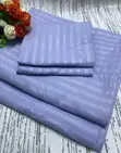 Striped Cotton Bedsheet Set - 6x7ft - 2