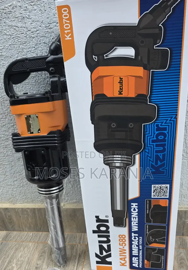 Kzubr 1" Heavy-Duty Pneumatic Impact Wrench - 1