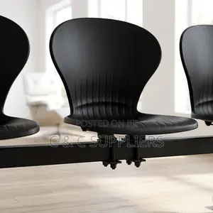 3-Way Plastic Airport Waiting Bench