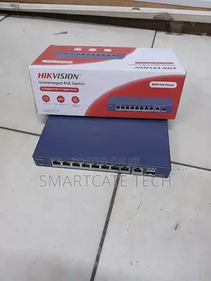 Hikvision DS-3E0510P-E/M 8-Port PoE Switch