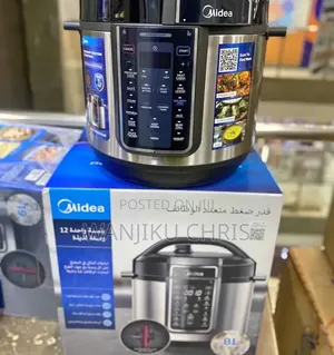 Midea 8L Stainless Steel Pressure Cooker