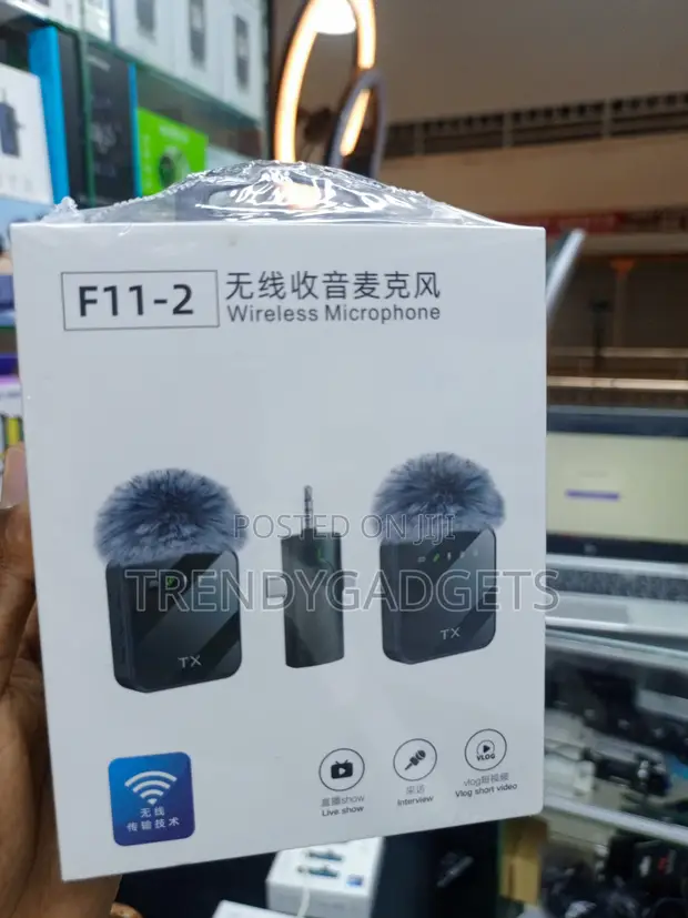 F11-2 Dual Wireless Microphone System - 1
