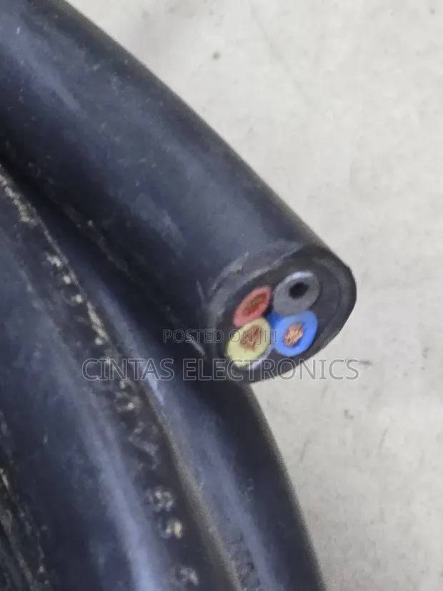 Cable/Wire ya Umeme ya 6mm 4 Core - 1