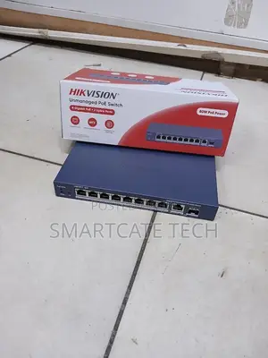Hikvision DS-3E0510P-E/M 8-Port Gigabit PoE Switch
