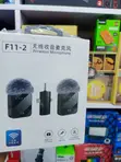 F11-2 3-in-1 Wireless Lavalier Mic System for Phone/Camera - 1
