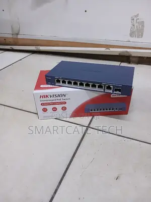 Hikvision 8-Port PoE Gigabit Switch for CCTV