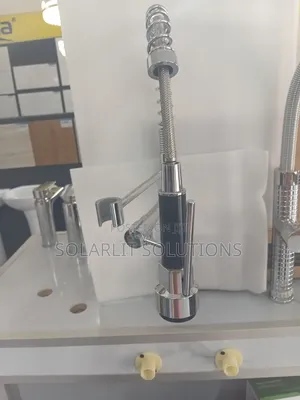 Faucet ya Jikoni ya Spring Pull-Down - Dual-Function Spray Head