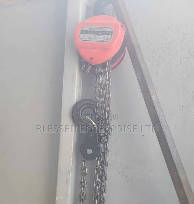5 Tani Mpya ya Chain Block Hoist ya Kibiashara - 1