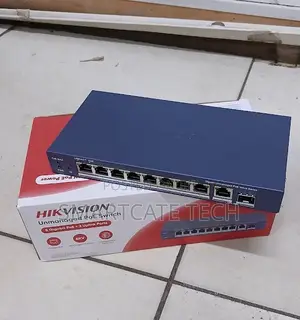Hikvision DS-3E0510P-E/M 8-Port PoE Switch