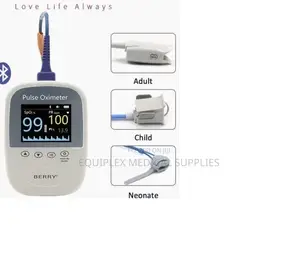 Berry Pulse Oximeter with Adult, Child, Neonate Probes