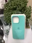 Pink Silicone Case for iPhone 15 Pro Max - 1