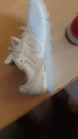New Balance Shoes - White Leather, Maroon, Red - 3