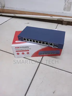 Hikvision DS-3E0510P-E/M 8-Port Gigabit PoE Switch