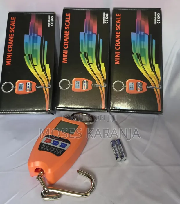 Heavy-Duty 200kg Hanging Crane Scale - 1