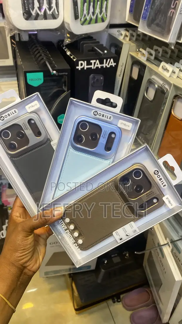 Creative Cases Kesi ya Ngozi Ultra-Thin Frameless kwa iP18pro - 1
