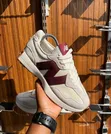 New Balance 327 Burgundy Sneakers - 2