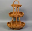 3 Tier Handmade Unique Rattan Fruit Rack - 2