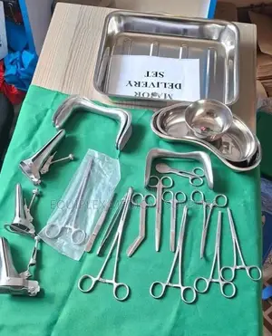 Stainless Steel Major Delivery Set for Maternity Procedures