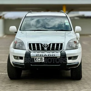 Toyota Land Cruiser Prado 2007 Nyeupe