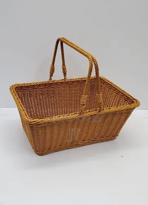 Kikapu cha Picnic/Manunuzi - Rattan