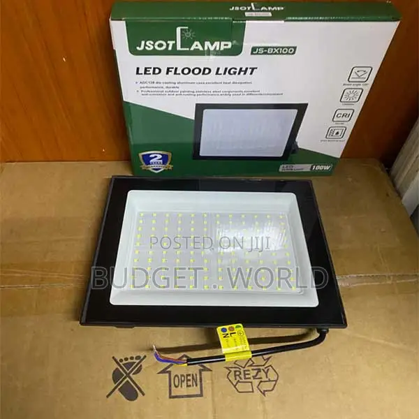 Jsot 100W Solar Floodlight with Remote - 1