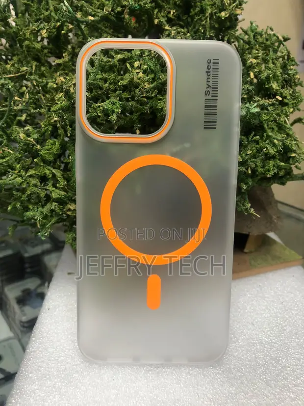 Syndee Mate MagSafe Barcode Case ya Simu kwa iPhone 16 Pro Max - 1