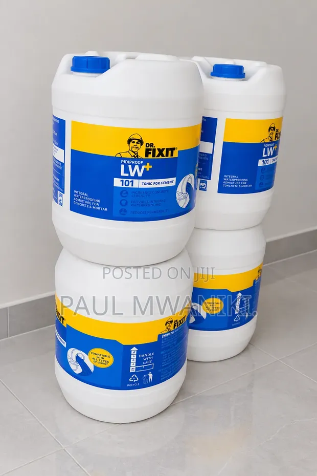 Dr. Fixit Pidiproof LW+ 101 Waterproofing Admixture - 1