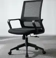 Mesh Mid-Back Swivel Staff Office Chair - 1