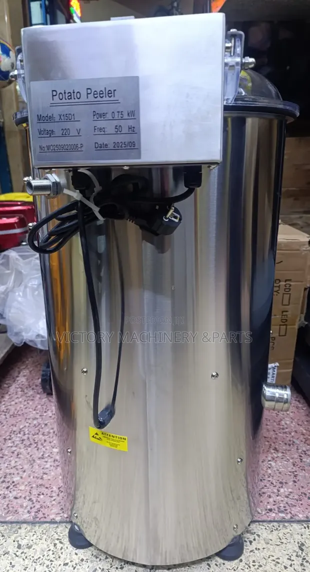 Peeler ya Viazi ya Umeme ya Kibiashara - 15 Kg - 1