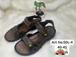 Achock Sandali za Ngozi za Kiume Rangi ya Kahawia - Size 40-45 - 4