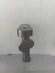 Kisasa Kisima cha Beseni cha Mkono Mmoja - Brushed Nickel - 2