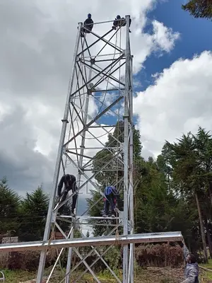 Mnara wa Maji wa Chuma kwa Shinikizo la Maji Iliyoimarishwa