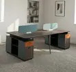 Ofisi ya 4-Seater Spacious Office Desk Workstation - 3