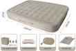 Heavy-Duty Double Inflatable Mattress 6x6 - Self-Inflating Bed - 2