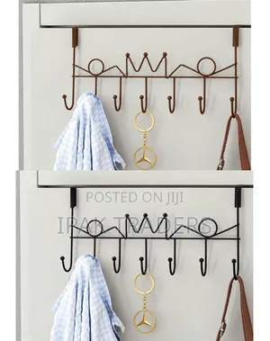 Over the Door Hanger - Black and White
