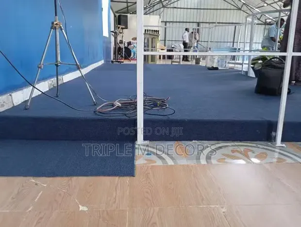 Altar Navy Blue 4mm Delta Wall to Wall Carpet - 1