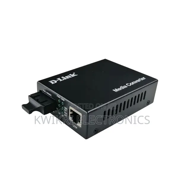 D-Link DMC-810SSC Gigabit Media Converter 10km SC - 1