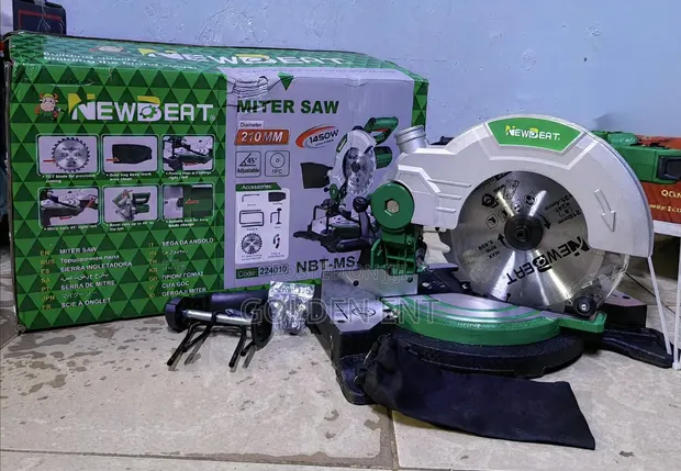 Newbeat 210mm 1450W Mitre Saw - 1