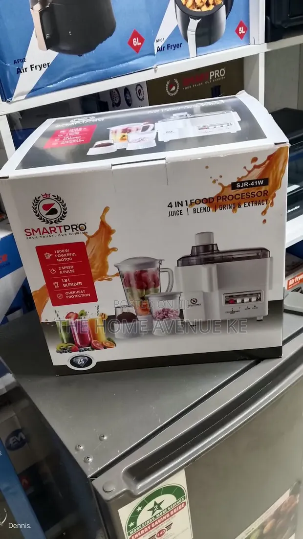 Smartpro 4-in-1 Juicer & Food Processor 1.8L Blender - 1