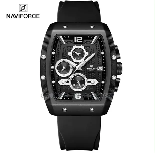 Naviforce Saa ya Mwanaume ya Quartz Mfumo Mkubwa - 1