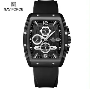 Naviforce Saa ya Mwanaume ya Quartz Mfumo Mkubwa