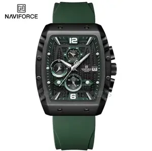 Naviforce Watch ya Wanaume ya Premium - Kamba ya Silicone