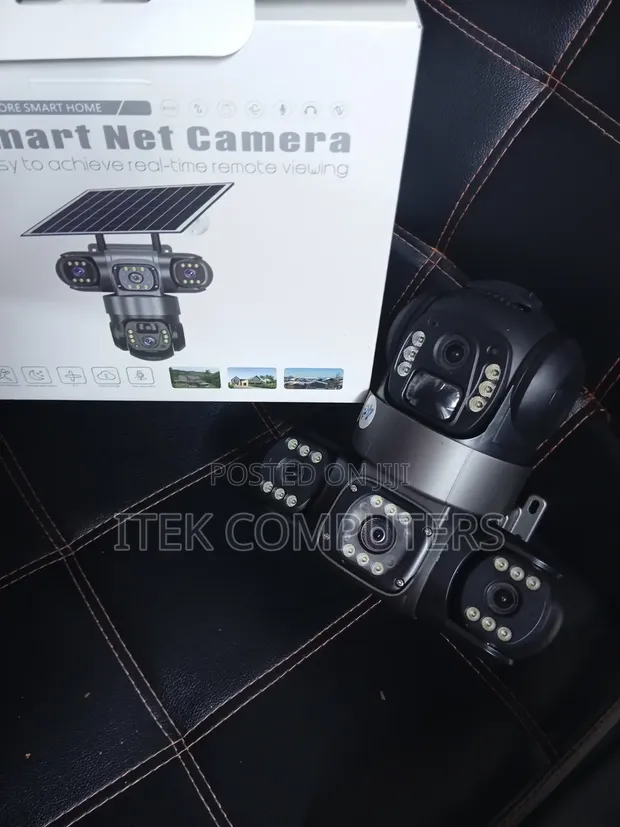 4G Solar Outdoor Camera with Triple Lens - 1