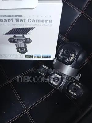 4G Solar Outdoor Camera with Triple Lens