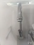 Modern Chrome High-Arc Single-Handle Kitchen Faucet - 2