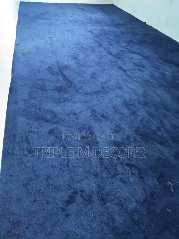 Navy Blue 8mm USA Wall Carpet - 1