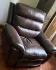 Sofa ya Recliner ya Sehemu 7 ya Ngozi - Kahawia - 1