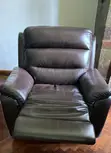 Sofa ya Recliner ya Sehemu 7 ya Ngozi - Kahawia - 3