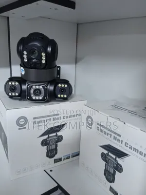 Solar 4G SIM Camera with Triple Lens